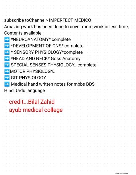 Upper Limb Hand Written Notes 2 Comments 1st year MBBS Anatomy Notes, 1st Year MBBS NotesLectures By The Medico Mentor. . Dr najeeb physiology notes